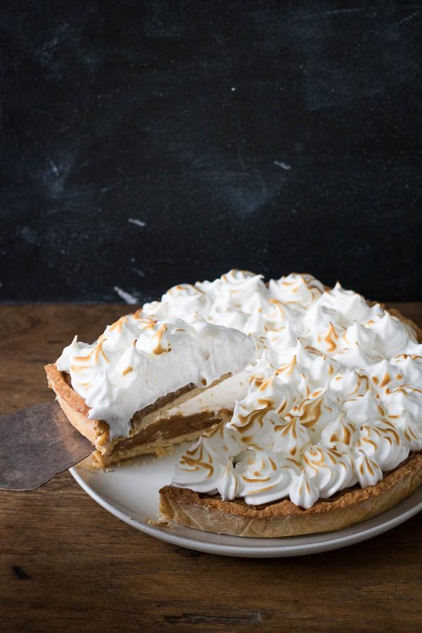 Salted Caramel Meringue Taart Deb S Bakery Kitchen