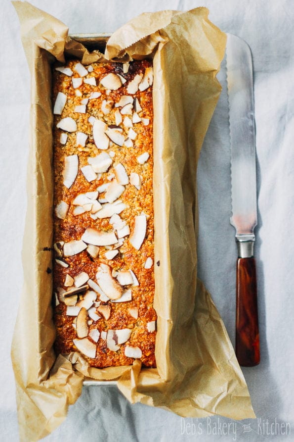 bananen kokosbrood