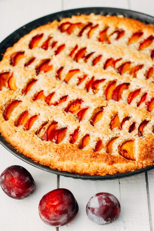 pruimentaart met frangipane