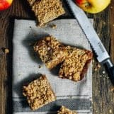appelcake met havermout crumble