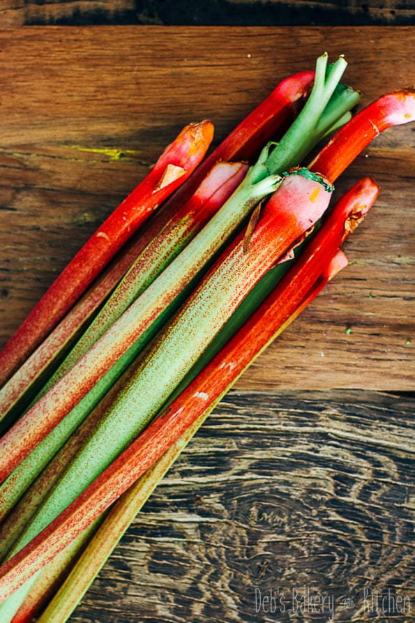 Rabarber yoghurtcake