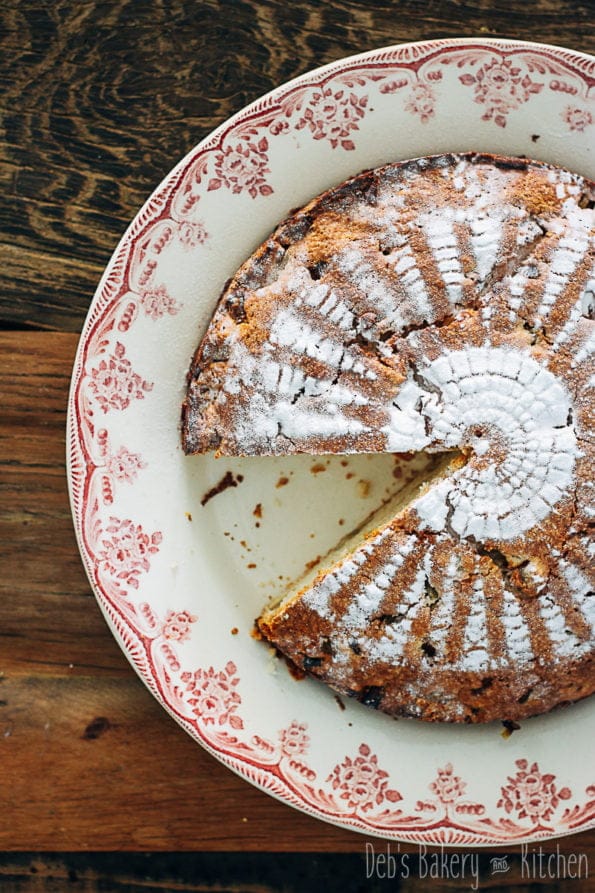 Rabarber yoghurtcake