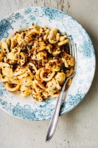 pasta met pompoensaus en linzen pasta met pompoensaus en linzen
