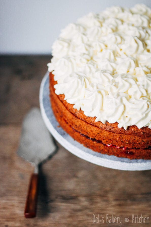 maanzaadcake met olijfolie
