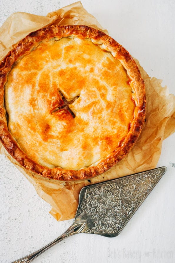 Torta di mele e pere