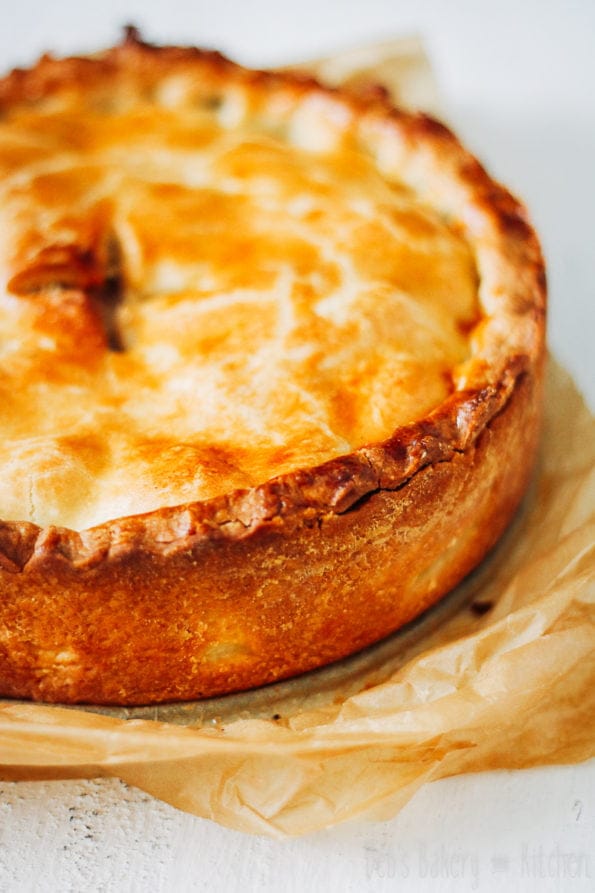 Torta di mele e pere