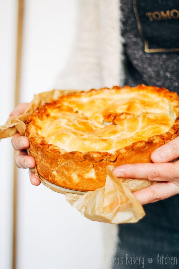 Torta di mele e pere