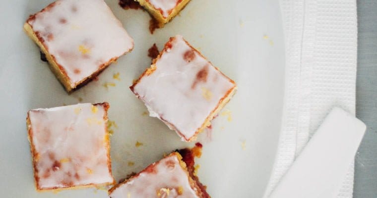 Grapefruit pruimencake