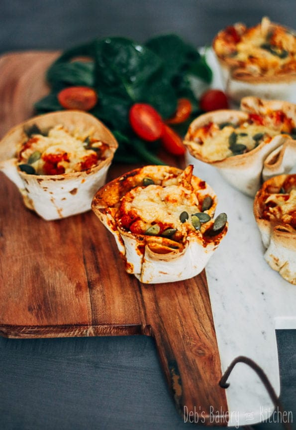 tortillacups met spicy bloemkool