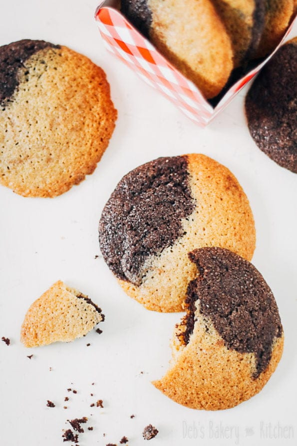 chocolade vanille koeken