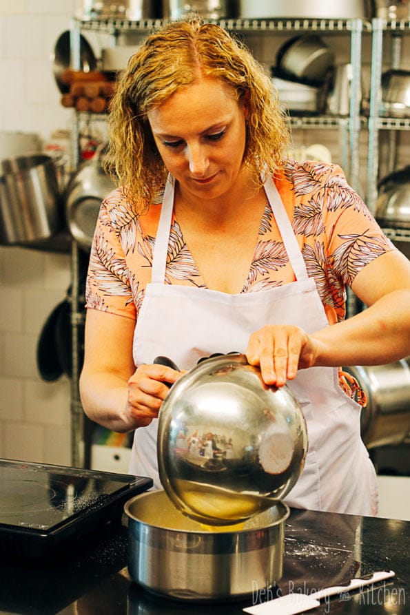 workshop kleine taartjes bij Petit Gateau
