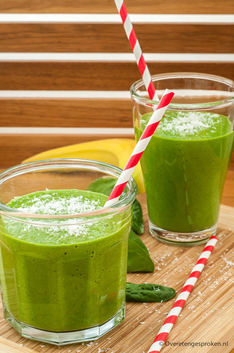 Groene-smoothie over eten gesproken