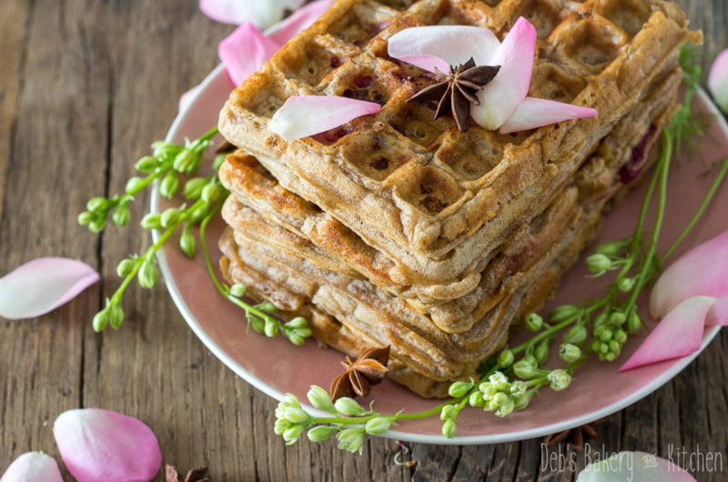 Volkoren Kersenwafels