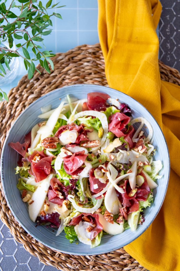 salade met venkel en bresaola