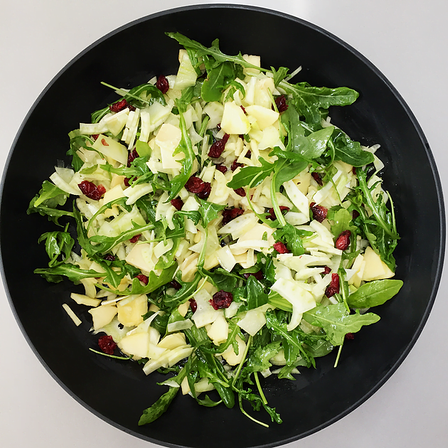venkelsalade-met-appel-en-cranberries