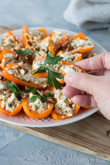 gevulde snackpaprika's met geitenkaas-0125