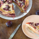 pruimen custardcake