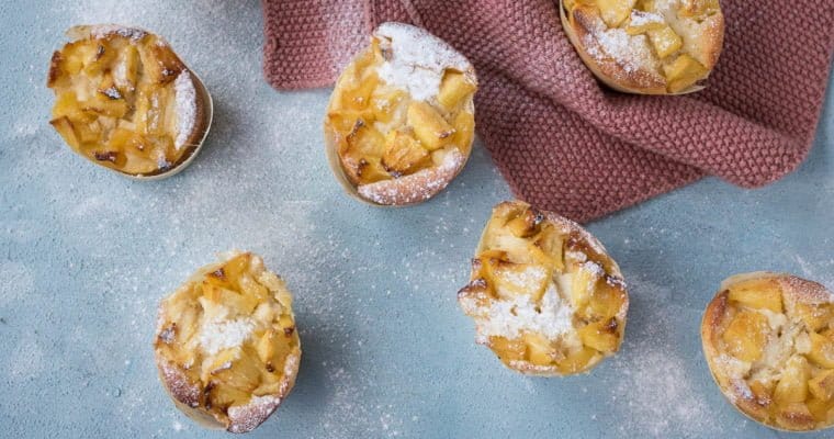 Appel citroen ricotta cakejes