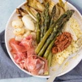 couscous met gegrilde groenten en tomaten tapenade