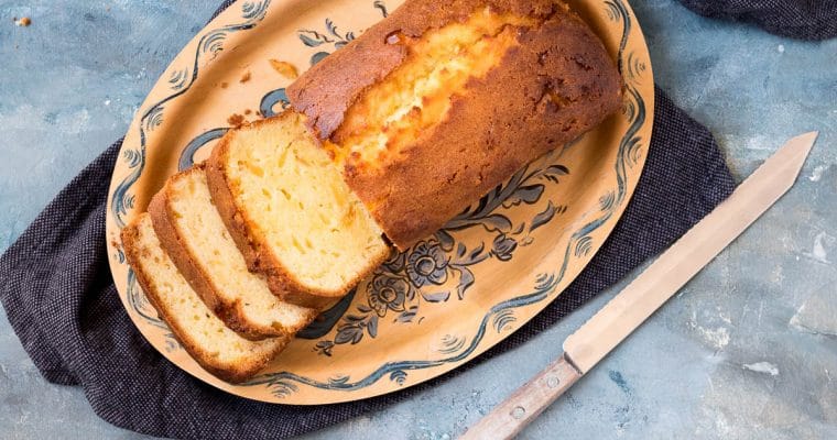 Gembercake met mascarpone