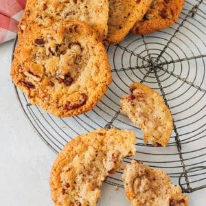 pecan karamel koeken met spek