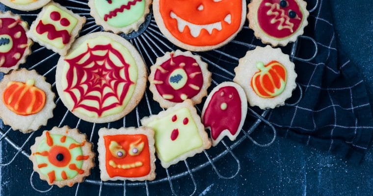 Halloween koekjes bakken en versieren