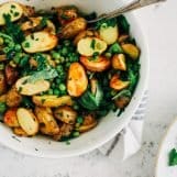 LAUWWARME KRIELTJES DOPERWTENSALADE