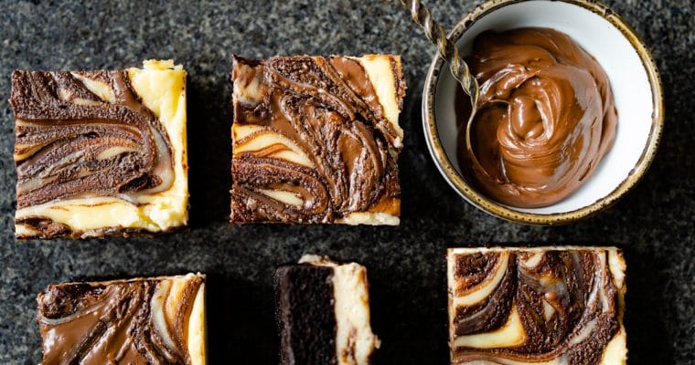 Nutella cheesecake brownies