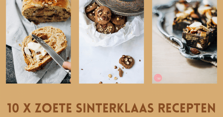 10 x zoete Sinterklaas recepten