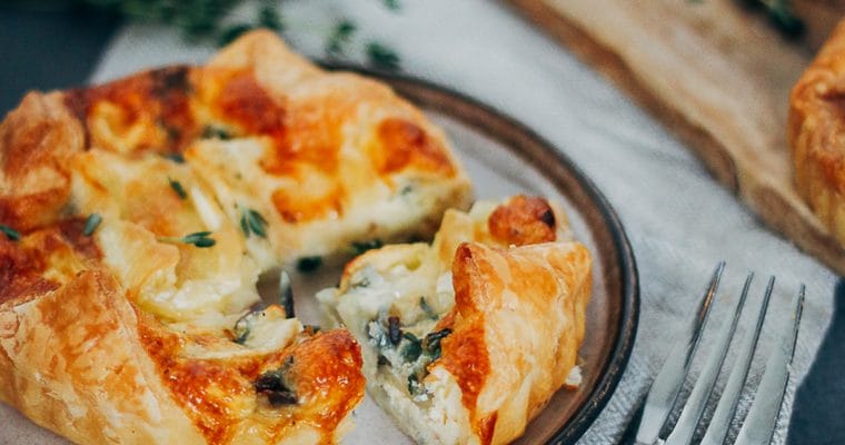 Pastinaaktaartjes met brie